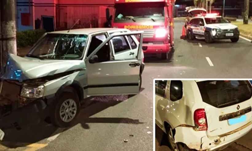 Motorista bêbado bate em carro parado e mata mulher  - Corpo de Bombeiros de Araxá