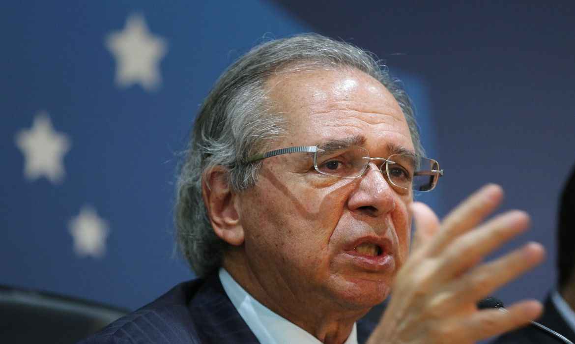 Paulo Guedes está na frigideira de Bolsonaro e só não vê quem não quer - Fábio Rodrigues Pozzebom/Agência Brasil