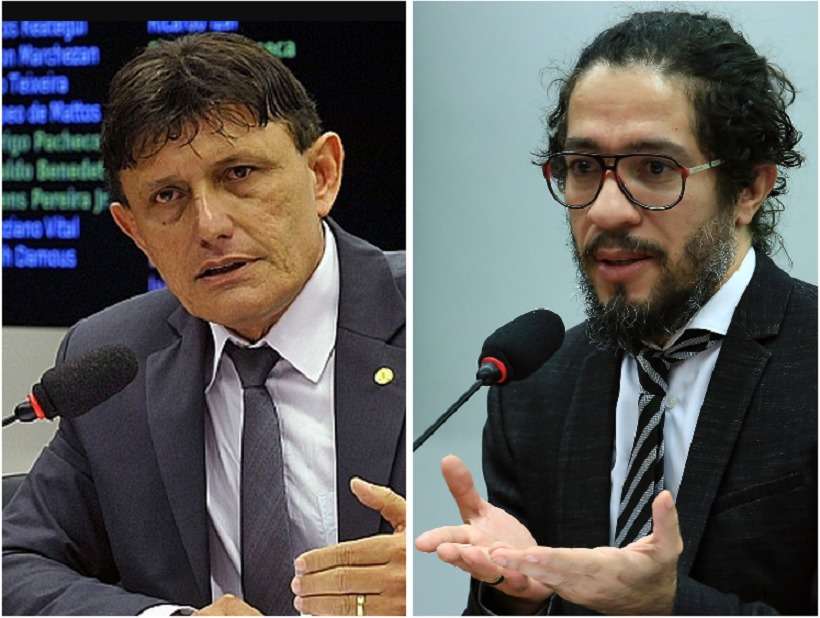 Deputado é condenado por vídeo editado que atribuiu frase racista a Jean Wyllys - Luís Macedo e Michel Jesus/Câmara dos Deputados