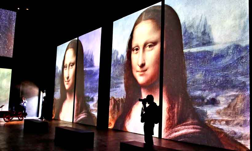 Exposição propõe viagem virtual pela obra de Leonardo da Vinci - Governo SP/reprodução
