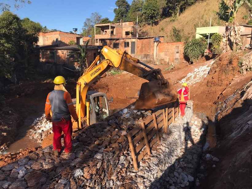 Rede de canais, dragagens e muros reforça Barão de Cocais contra rompimento - Prefeitura Municipal de Barão de Cocais