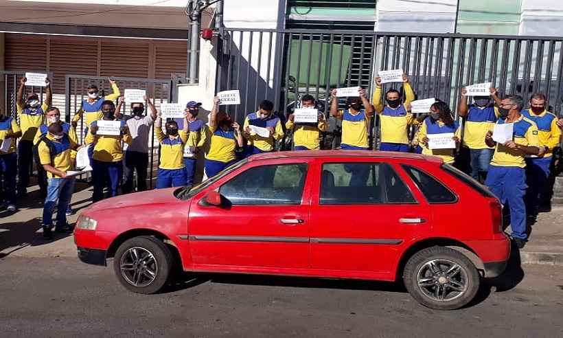 Funcionários dos Correios decidem manter greve por tempo indeterminado - Divulgação/Sintect-MG