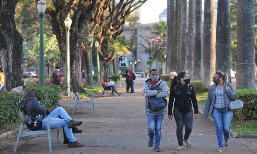 BH registra segunda manhã mais fria do ano nesta terça-feira: 8,4°C - Alexandre Guzanshe/EM/D.A. Press