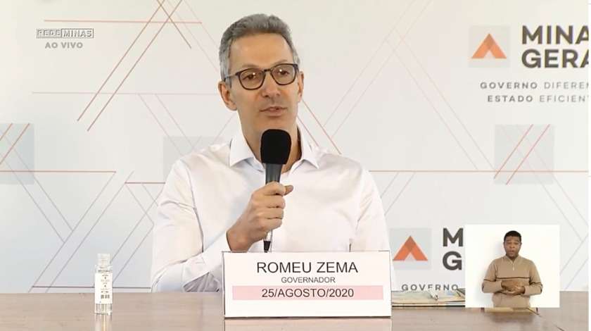 Zema anuncia R$ 100 milhões para investir em 8 obras viárias em Minas - Rede Minas/Reprodução