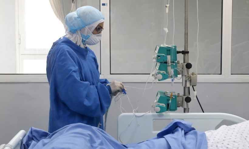 Duplo dano no pulmão eleva mortes por COVID-19, diz estudo italiano - Elie Bekhazi / AFD / AFP-Services