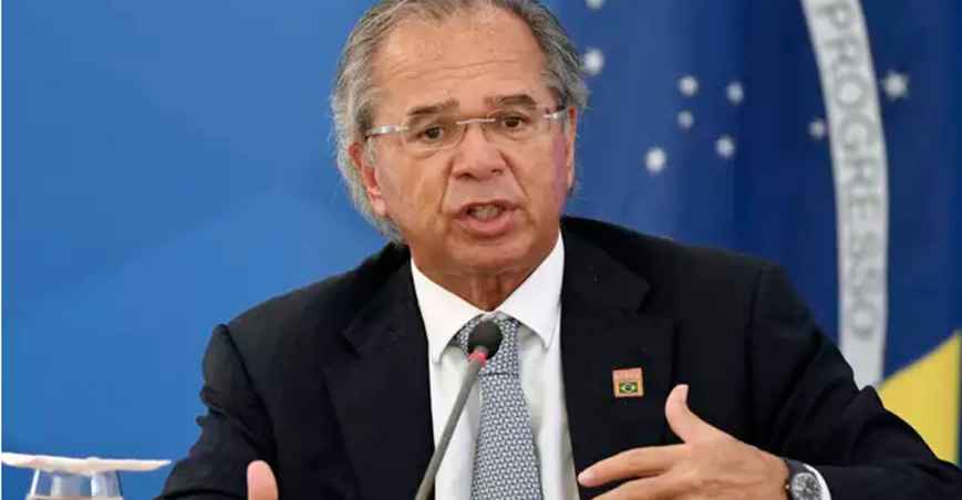 Ministro Paulo Guedes e a videoconferência veloz como um raio - AGÊNCIA BRASIL/REPRODUÇÃO