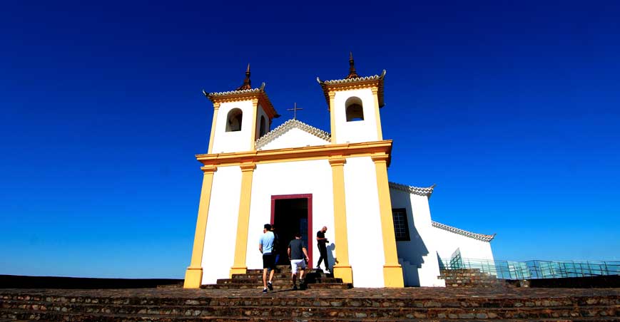 Mensagem de esperança marca retomada das missas na Serra da Piedade - FOTOS GLADYSTON RODRIGUES/EM/D.A PRESS