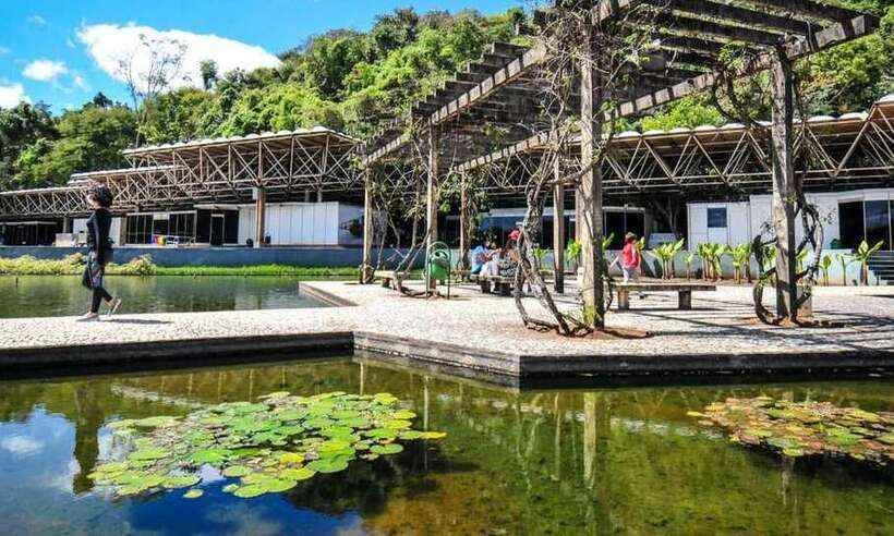 Reabertura dos parques em BH: Mangabeiras foi o mais procurado pelo público - Leandro Couri/EM/D.A. Press