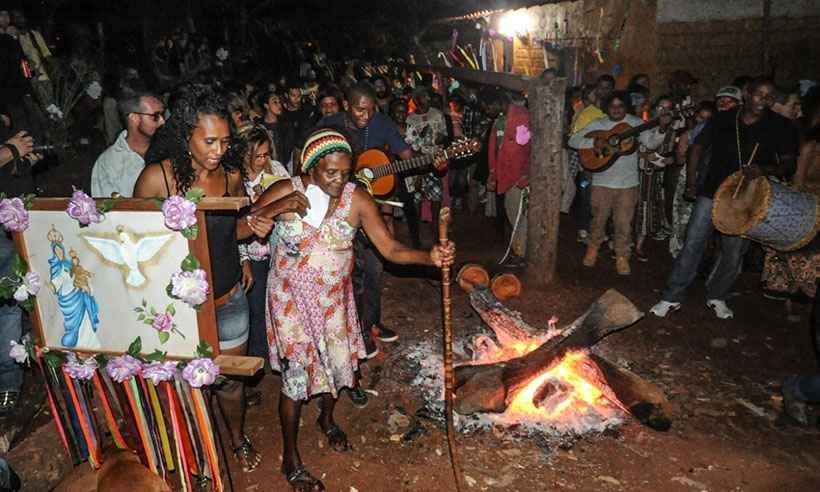 Pela primeira vez, Candombe em homenagem a Nossa Senhora será fechado ao público - Leandro Couri/EM/DA Press