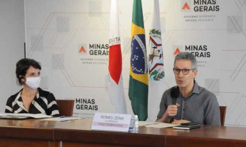 Zema comemora resultado do Ideb e critica metas do programa - Juarez Rodrigues/EM/D.A. Press