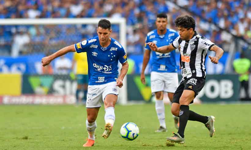 Thiago Neves, o elo do Cruzeiro de 2019 com o Atlético de 2020 - Alexandre Guzanshe/EM/D.A Press %u2013 10/11/19