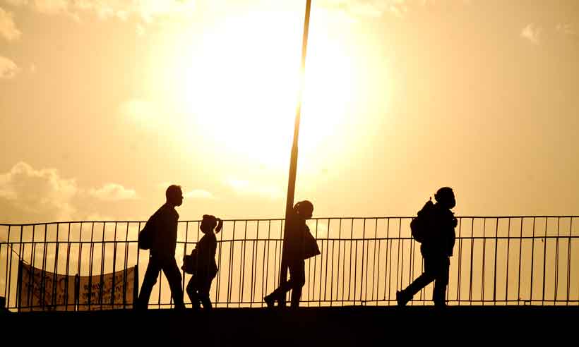 Prepare-se para este sábado: vem aí calor recorde - JUAREZ RODRIGUES/EM/D.A PRESS