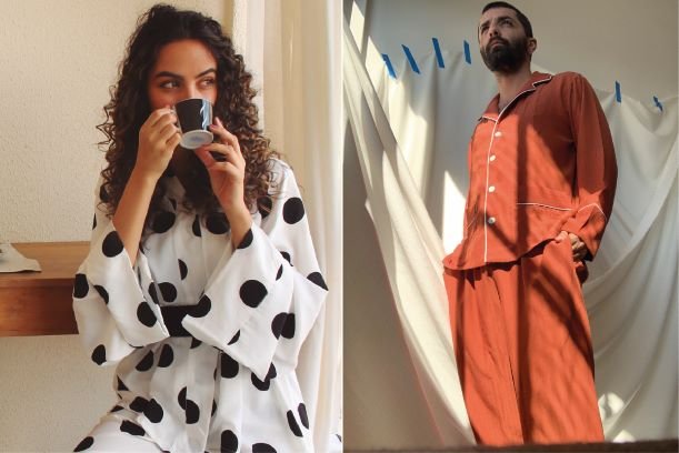 Pijama fashion: dormir talvez seja a última coisa que você vai querer fazer com estas peças - Leo Coelho/Divulgação - Lucas Magalhães/Divulgação