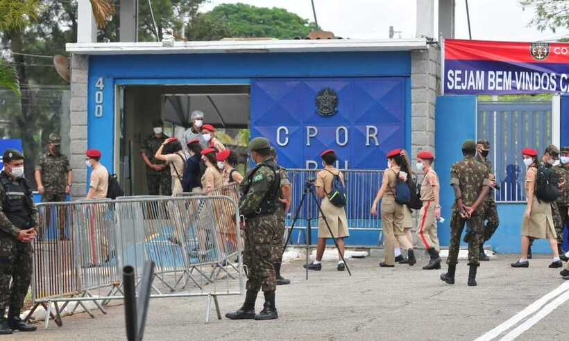 Colégio Militar de BH diz que decisão da Justiça não se aplica a professores militares - Gladyston Rodrigues/EM/D.A. Press