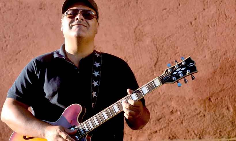  Gustavo Andrade lança dois álbuns de blues - Rodrigo Coelho/Divulgação