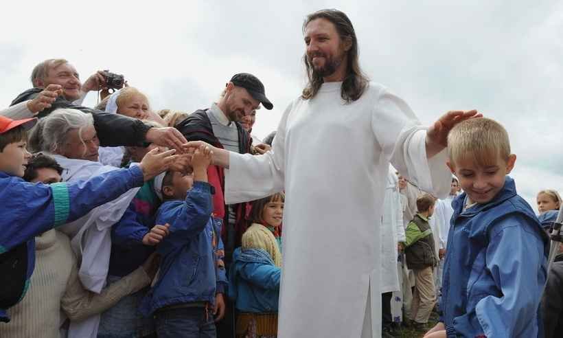 'Jesus da Sibéria, famoso guru russo, é preso por forças especiais - Alexander NEMENOV / AFP