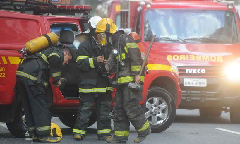 Edital para concurso dos bombeiros é divulgado; remuneração inicial passa de R$ 6 mil - Leandro Couri/EM/D.A Press - 19/6/19
