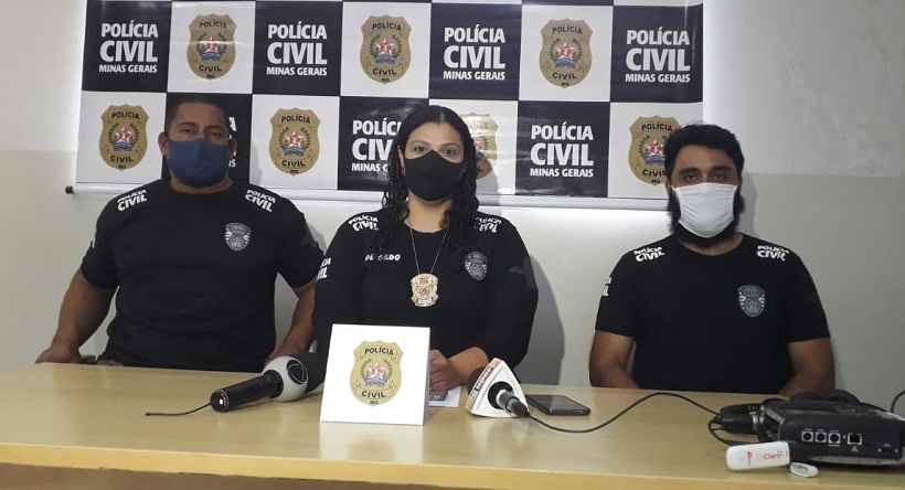 Polícia prende mais quatro envolvidos em falso sequestro em Luz - PCMG/Divulgação