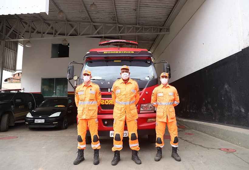 Corpo de Bombeiros instala sede provisória em Nova Lima  - Lívia Bastos/Prefeitura de Nova Lima 
