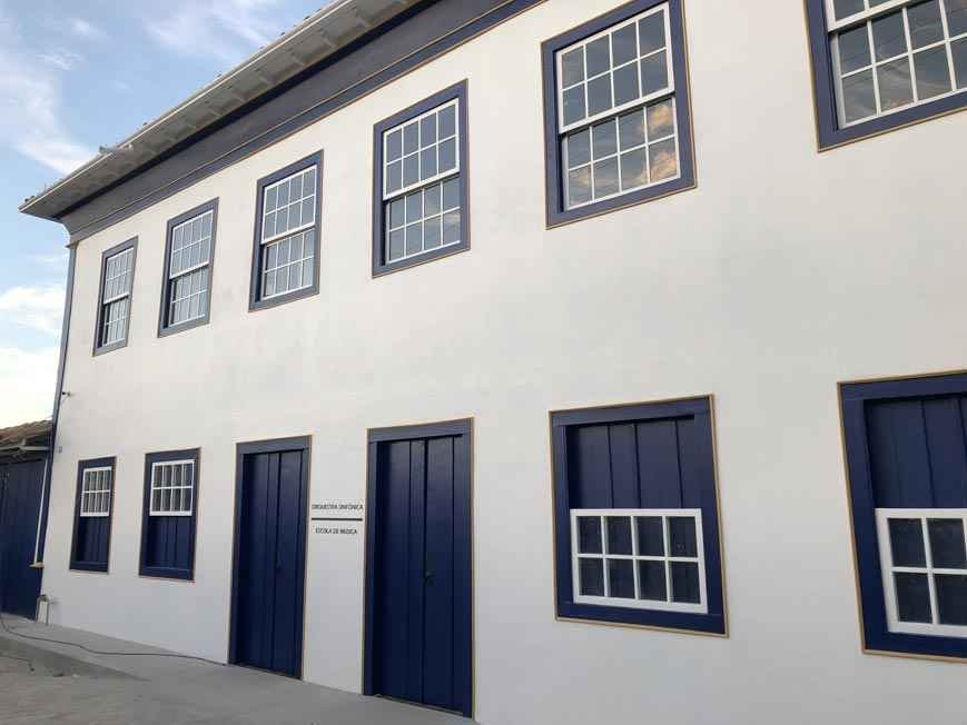 Sinfônica Jovem de Diamantina ganha casa renovada - JUNNO MARINS DA MATTA/IPHAN/DIVULGAÇÃO