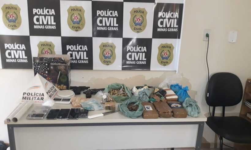 Operação Integração prende suspeitos de tráfico de drogas no Sul de Minas - Polícia Civil/divulgação