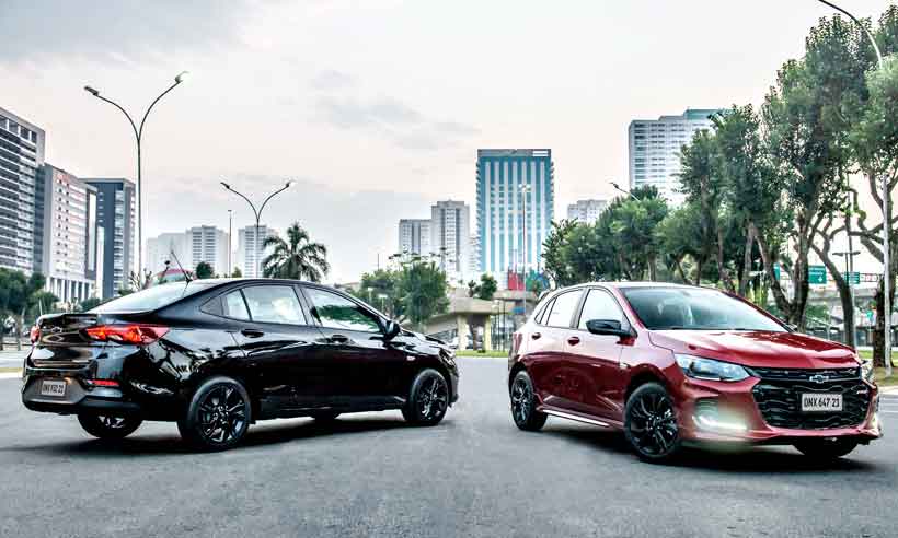 Chevrolet lança Onix RS e Onix Plus Midnight, por R$ 75.590 e R$ 81.390, respectivamente - Chevrolet/divulgação