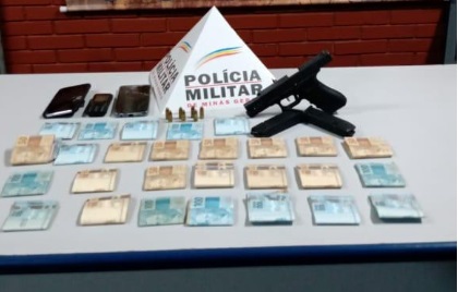 Após noite de terror no Pau Comeu, suspeito de participação em tiroteio é preso - PMMG/Divulgação