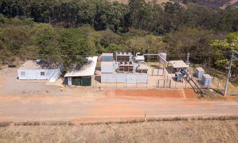 Usina de biogás gera energia a partir do lixo em Santana do Paraíso - ENC/Divulgação