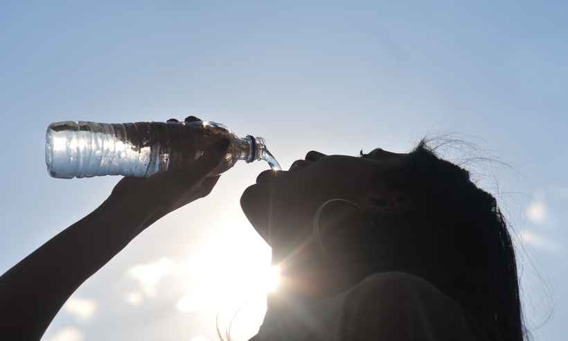 Sem alívio: calor segue firme em BH e deve bater novo recorde nesta semana - Leandro Couri/EM/D.A. Press