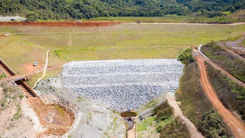 Última barragem a ameaçar buscas dos bombeiros em Brumadinho é estabilizada - Divulgação/Vale