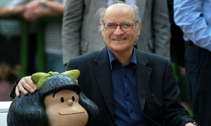 Morre o cartunista argentino Quino, criador da Mafalda - Alejandro Pagni/AFP