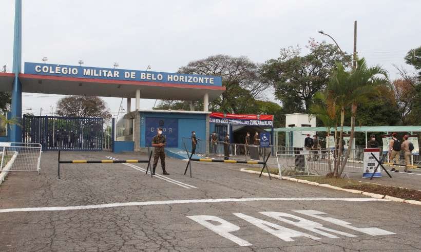 Colégio Militar de BH segue sem aulas nesta quinta-feira (1) - Edesio Ferreira/EM