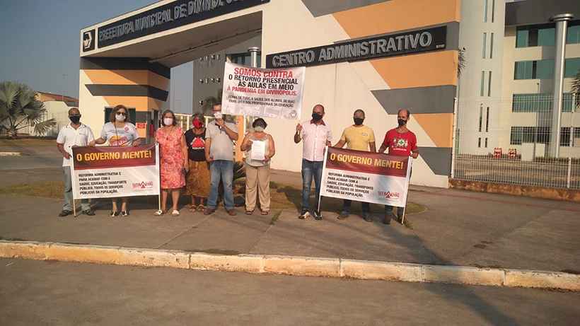 Após pressão, retorno das aulas presenciais é suspenso em Divinópolis - Divulgação/Sintemmd