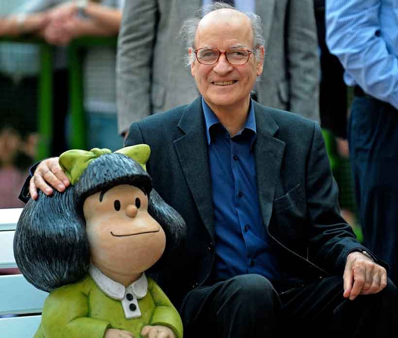 E Mafalda ficou orfã - Alejandro Pagni/AFP