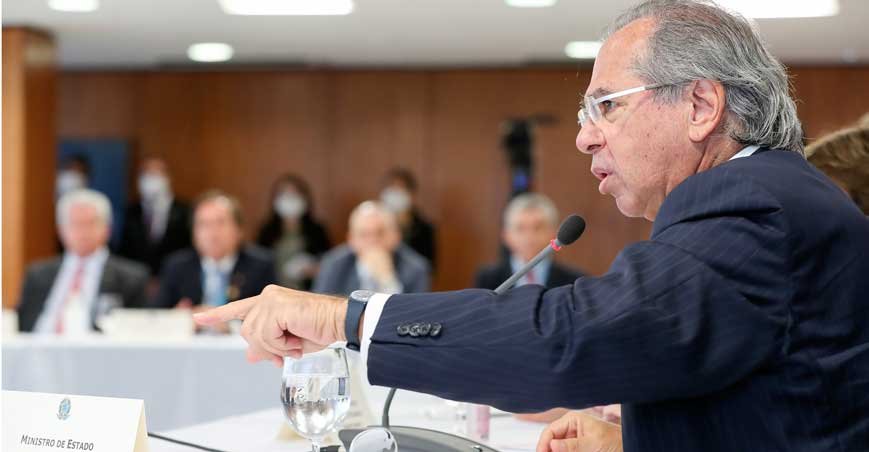 A situação do ministro Paulo Guedes no governo é cada vez mais surreal - Marcos Correa/PR