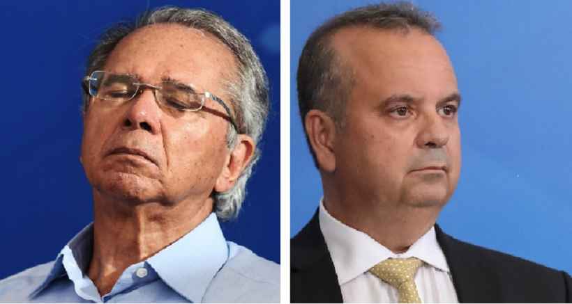 Briga entre ministros: Guedes diz que Marinho é 'fura-teto' e 'despreparado' - Evaristo Sá/AFP e Marcos Corrêa/PR