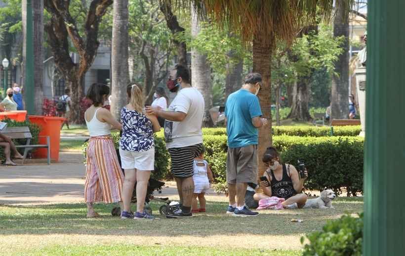 Calor: Belo Horizonte registra dia mais quente da história neste sábado - Edesio Ferreira/EM/D.A Press