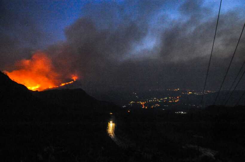 Fim de semana registra 200 chamados de incêndios em Minas Gerais - Leandro Couri/EM/D.APress