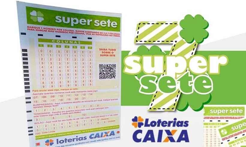 Segundo sorteio do Super Sete é adiado por problemas técnicos - Divulgação/CEF 