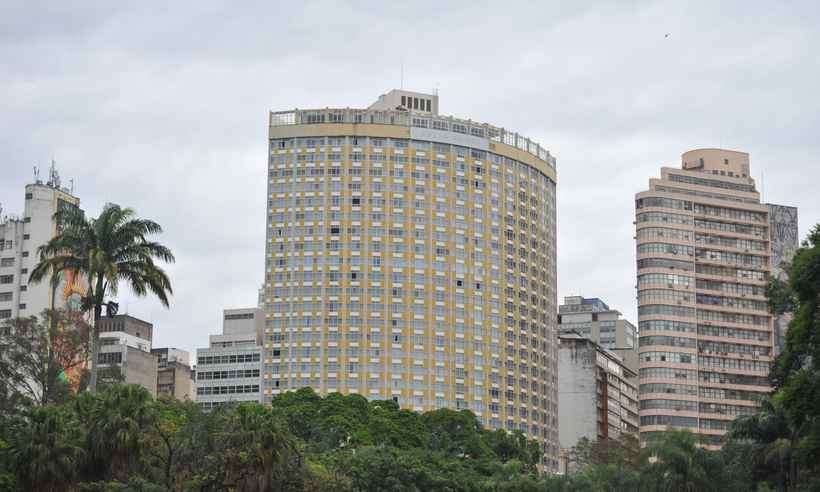 Leilão do prédio do Othon Palace de BH termina sem compradores - Alexandre Guzanshe/EM/D.A Press - 18/11/2018
