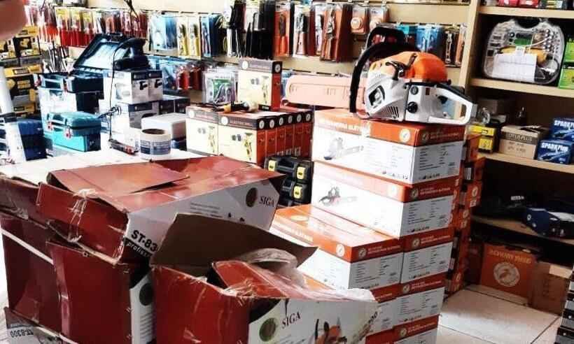 Polícia Federal desmancha esquema de contrabando e falsificação na RMBH - Divulgação/ Polícia Federal (PF)