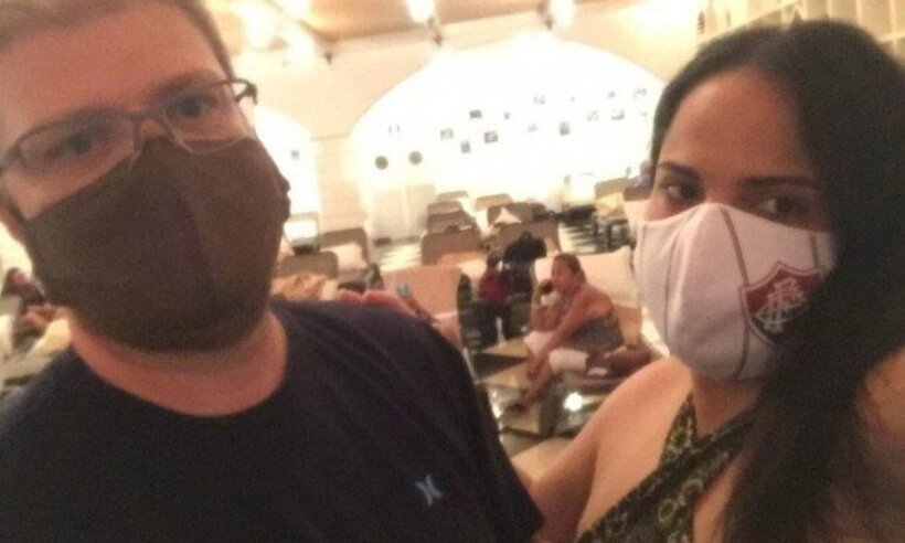 Furacão no México: brasileiros em lua de mel vivem terror - Arquivo pessoal