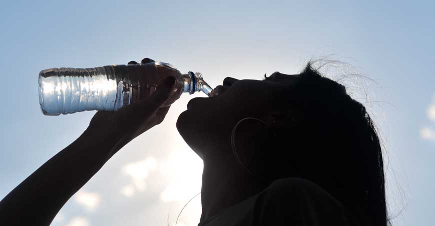 Entenda as ameaças à saúde na onda de calor e saiba como se proteger - Leandro Couri/EM/D.A Press