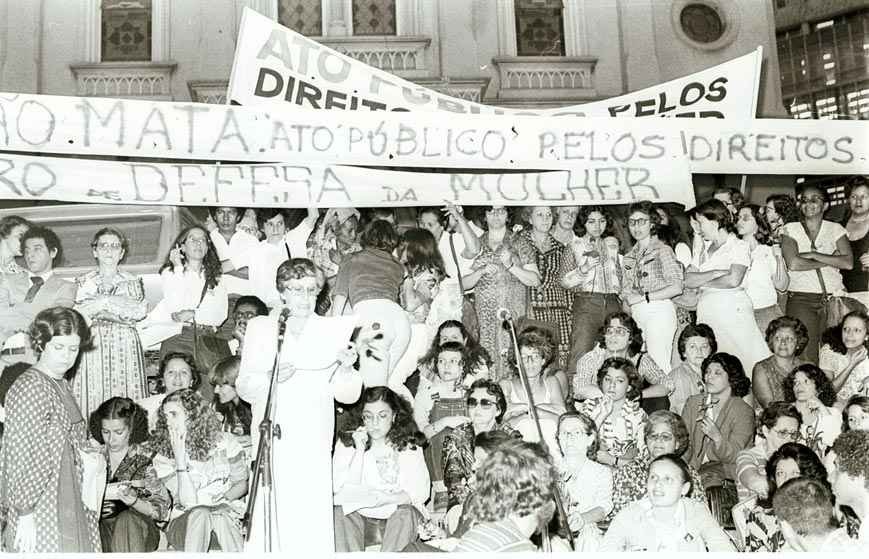 No Dia Nacional de Luta contra a Violência à Mulher, ainda é preciso repetir: quem ama não mata - Vera Godoy/Arquivo Estado de Minas - 18/8/1980