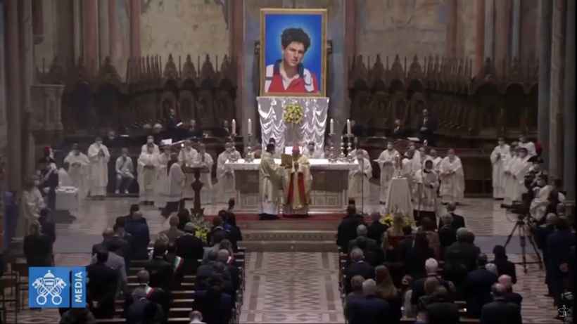 Primeiro 'influencer' da Igreja é beatificado com transmissão ao vivo, na Itália - Reprodução/You Tube