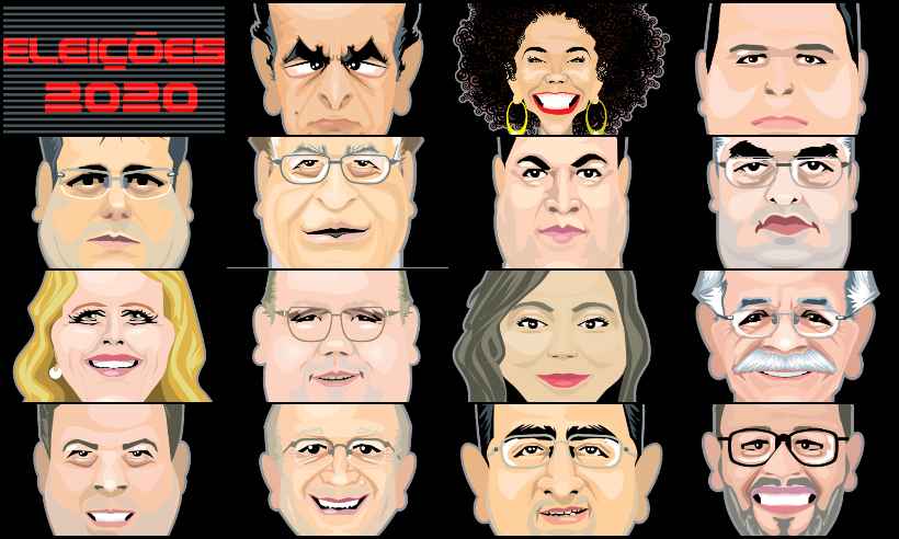 Eleições 2020: confira a agenda dos candidatos à PBH nesta quarta (14/10) - Paulo Miranda/Arte EM/D.A Press