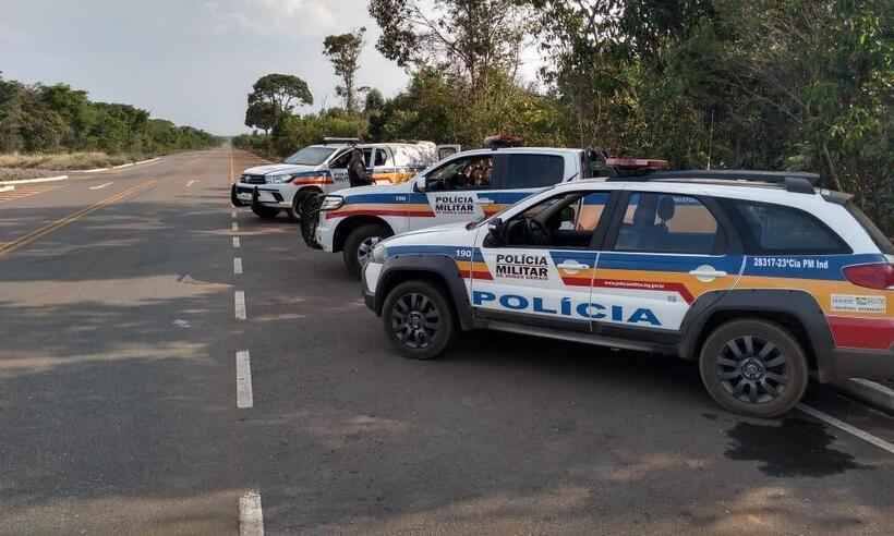 Com ajuda da população, polícia evita sequestro em Chapada do Norte - PMMG/Divulgação 