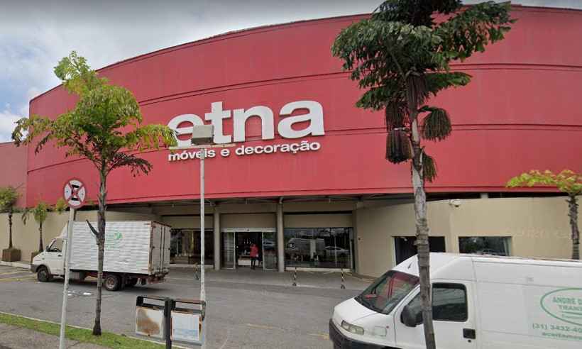 Loja de móveis Etna anuncia fechamento da unidade em BH - Reprodução/Google Street View