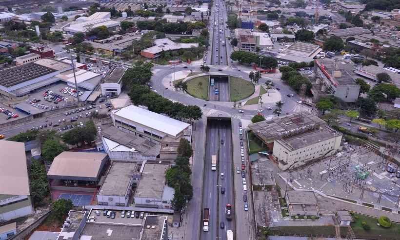 Trecho de rodovia federal em Contagem será municipalizado - PMC/Divulgação