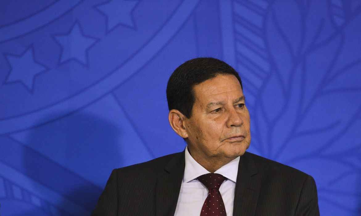 Dinheiro na cueca: 'Seria bom ele sair', diz Mourão sobre vice-líder do governo - Valter Campanato/Agência Brasil